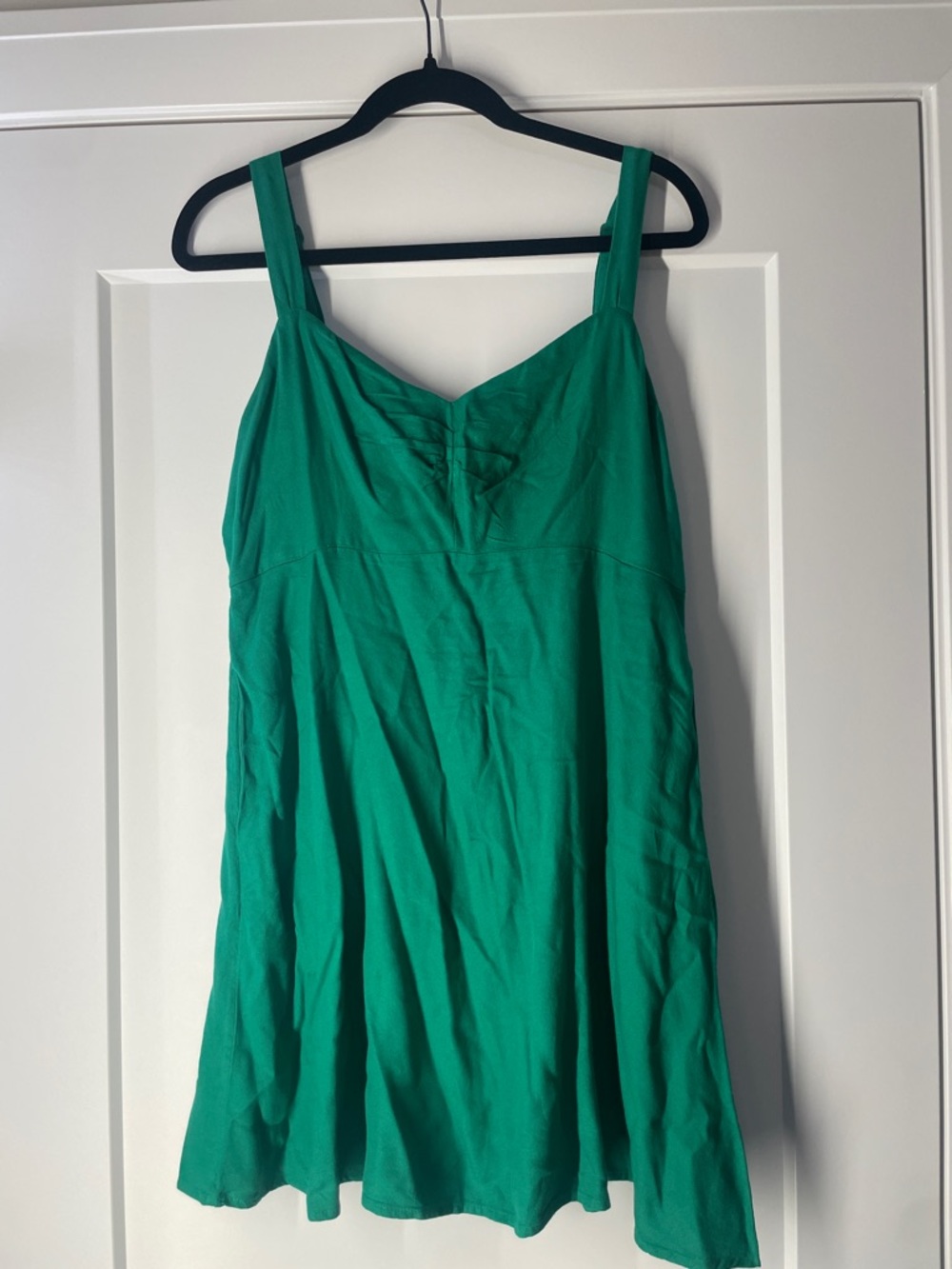 Old Navy Emerald Green A-Line Mini Dress
